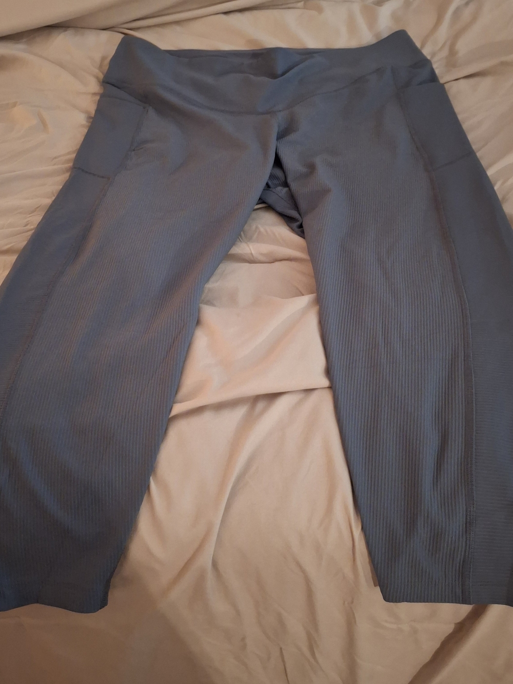 Old Navy Active Women's Charcoal High-Rise PowerSoft Leggings - Picture 2 of 9